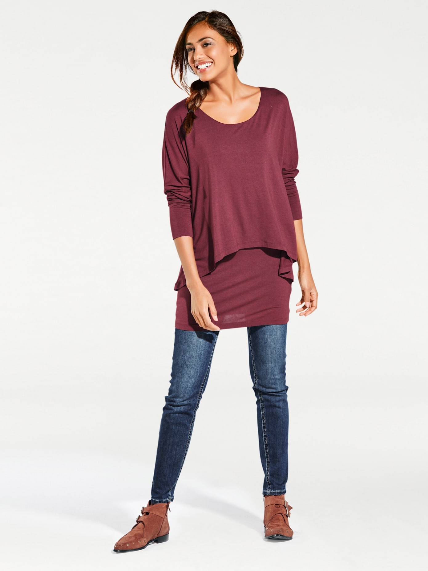 heine Rundhalsshirt »Rundhals-Shirt« heine Rundhalsshirt »Rundhals-Shirt« von heine
