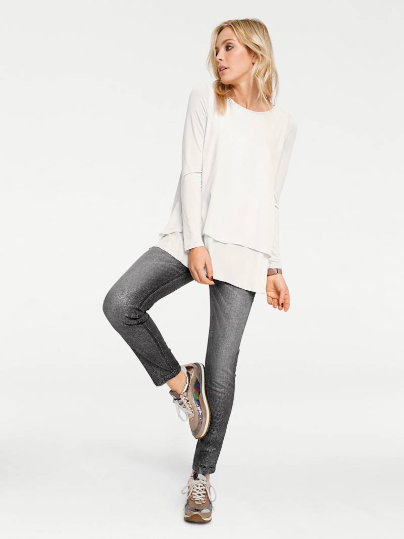 LINEA TESINI by heine Rundhalsshirt »Rundhals-Shirt«, (1 tlg.) von LINEA TESINI by heine