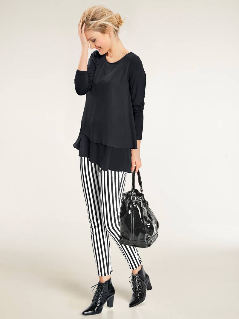 LINEA TESINI by heine Rundhalsshirt »Rundhals-Shirt«, (1 tlg.) von LINEA TESINI by heine