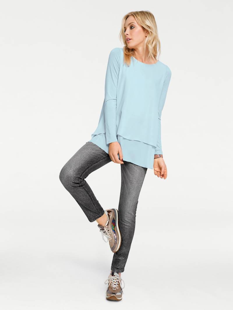 heine Rundhalsshirt »Rundhals-Shirt«, (1 tlg.) von heine