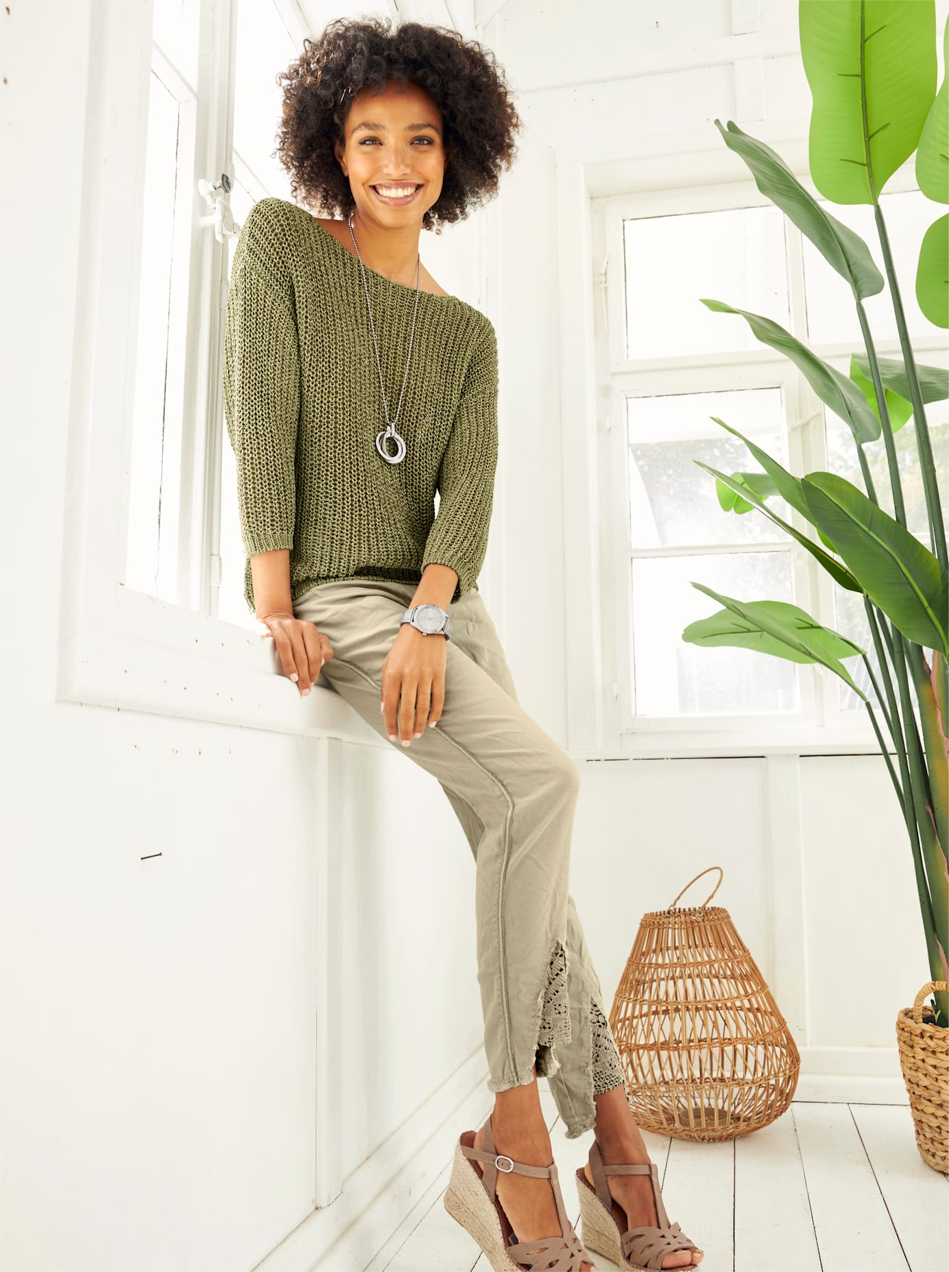 heine 3/4 Arm-Pullover »Pullover« heine 3/4 Arm-Pullover »Pullover« von heine