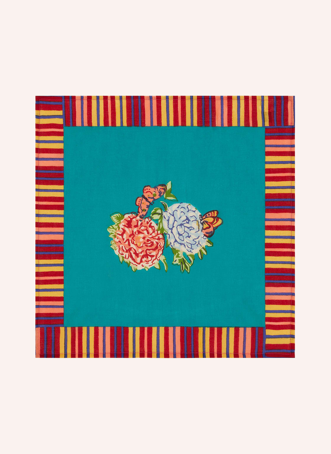 Lisa Corti Stoffserviette Kandem blau Lisa Corti Stoffserviette Kandem blau von LISA CORTI