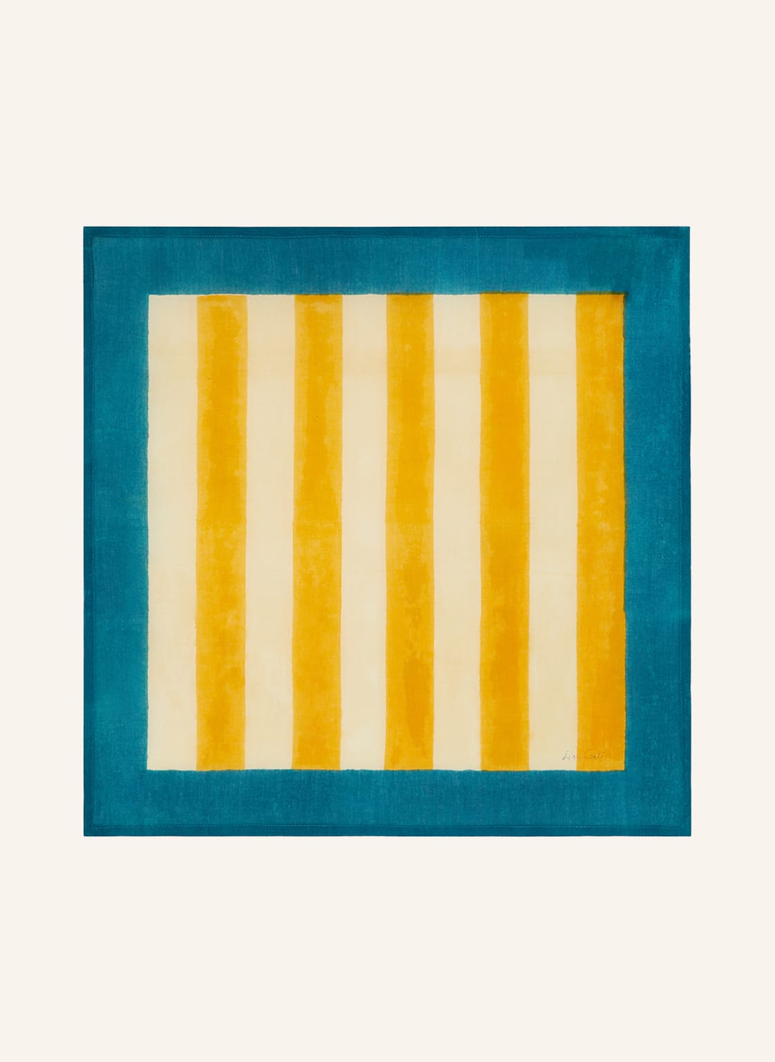 Lisa Corti Stoffserviette Stripes gold Lisa Corti Stoffserviette Stripes gold von LISA CORTI