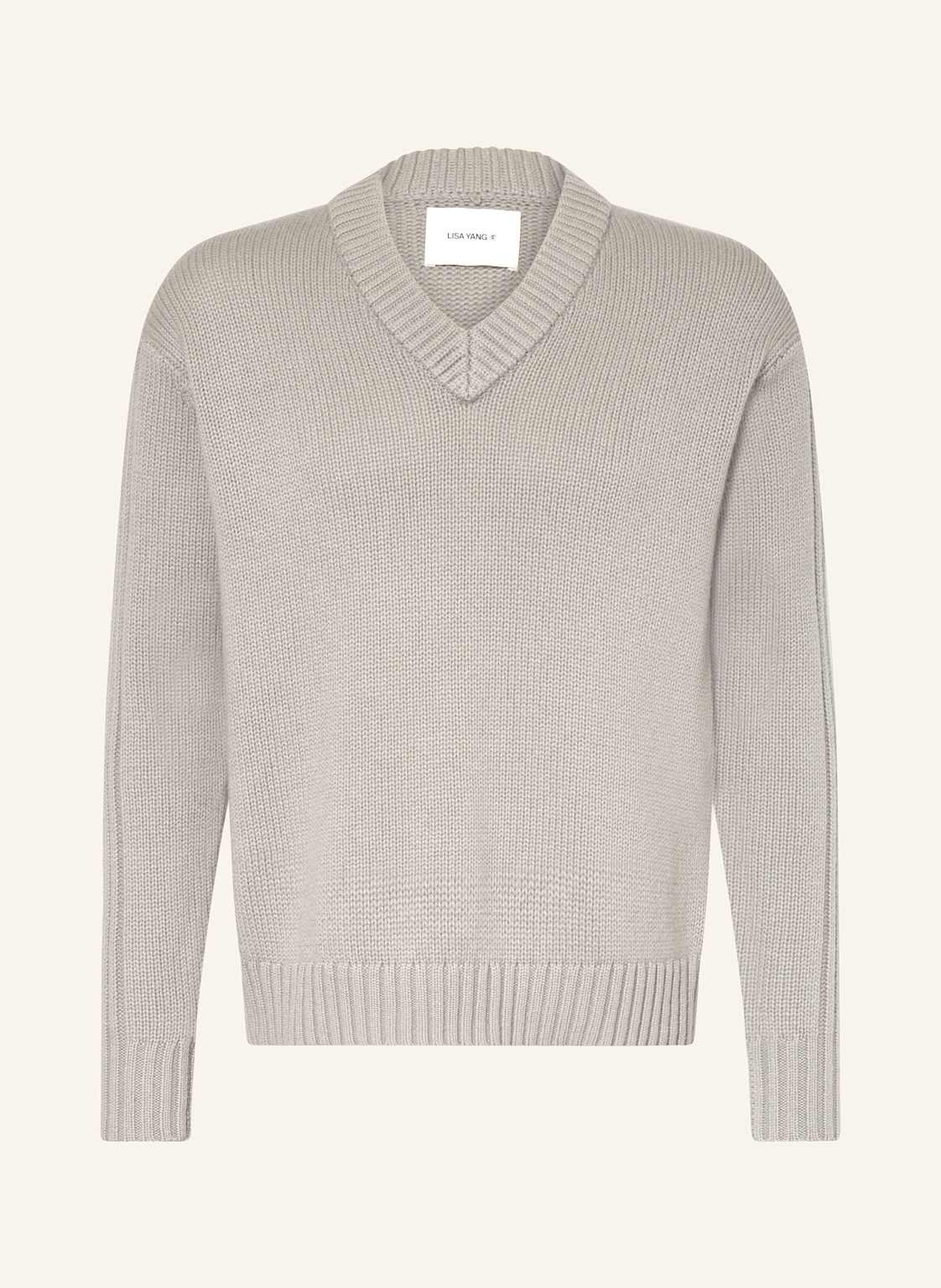 Lisa Yang Cashmere-Pullover Dan grau von LISA YANG