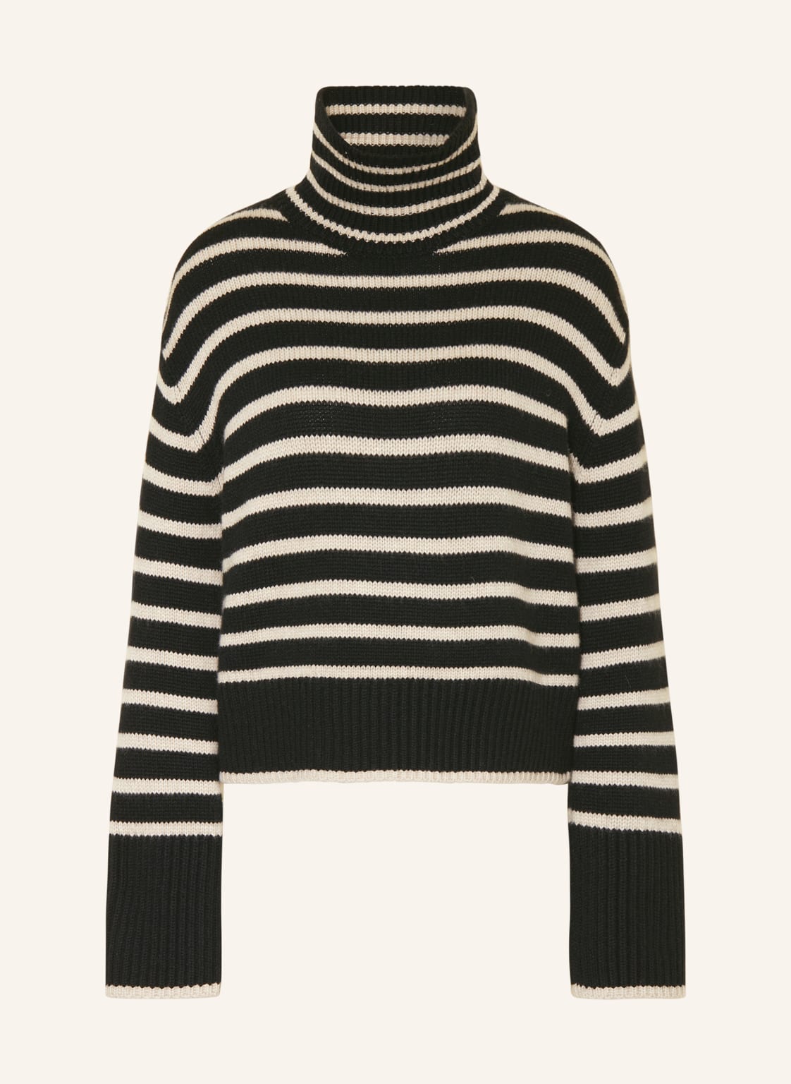 Lisa Yang Cashmere-Pullover Fleur schwarz von LISA YANG