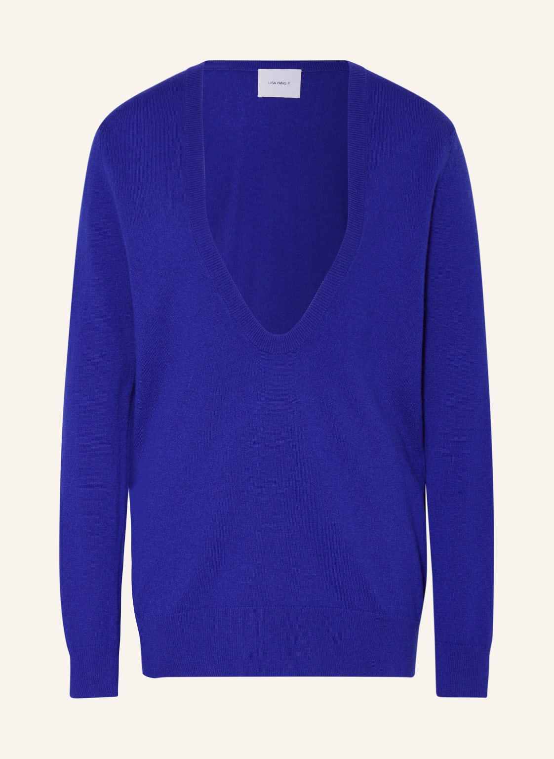 Lisa Yang Cashmere-Pullover Josie blau von LISA YANG