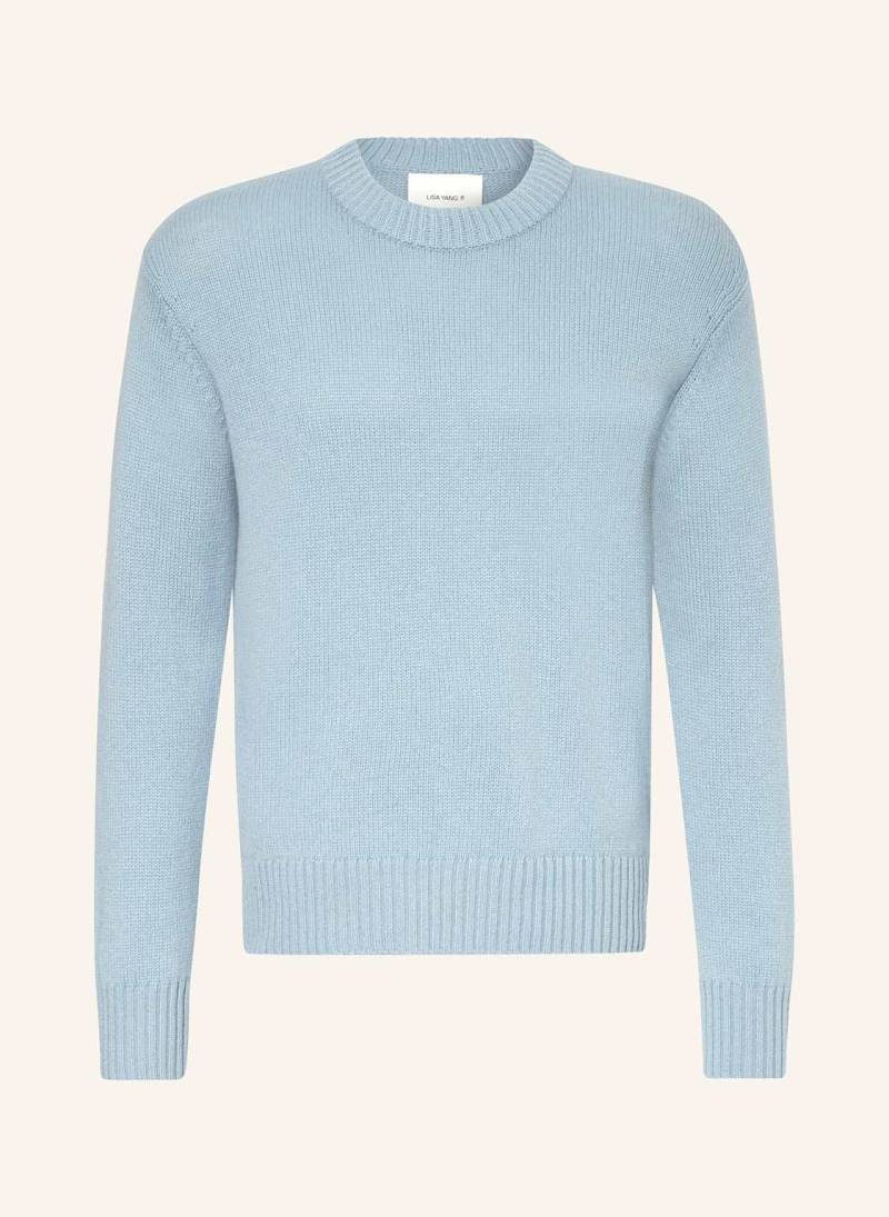 Lisa Yang Cashmere-Pullover Kristian blau von LISA YANG