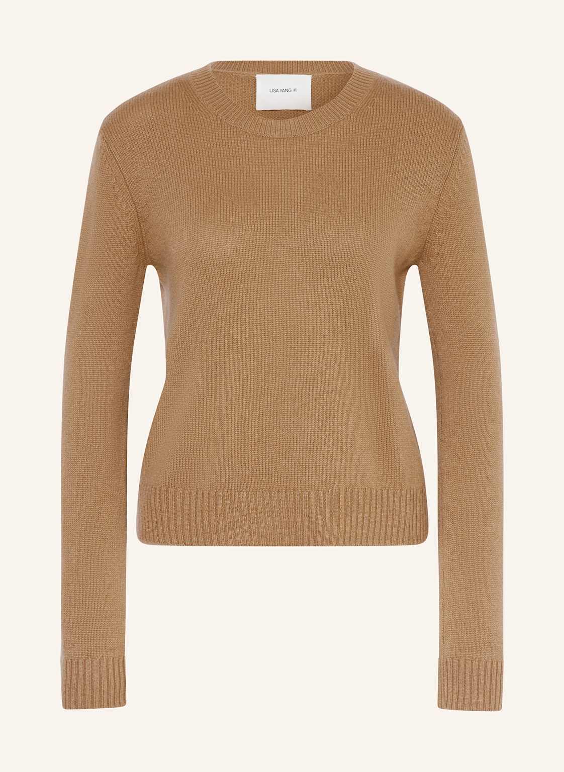 Lisa Yang Cashmere-Pullover Mable braun von LISA YANG