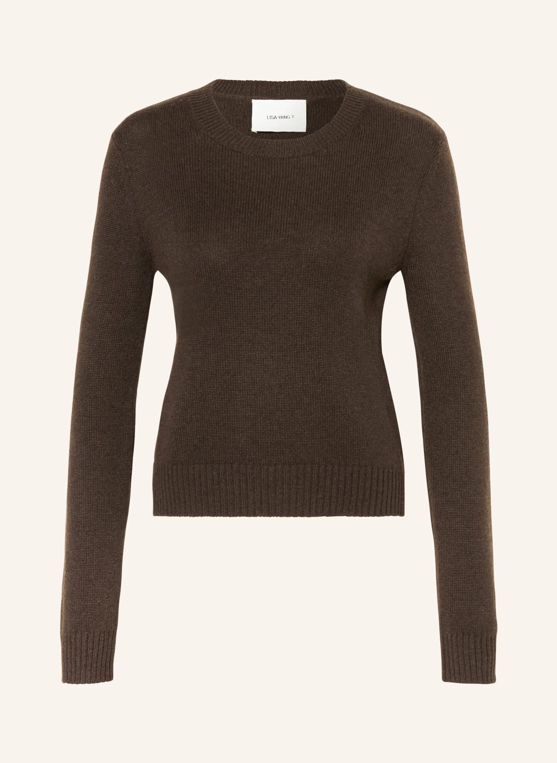 Lisa Yang Cashmere-Pullover Mable braun von LISA YANG