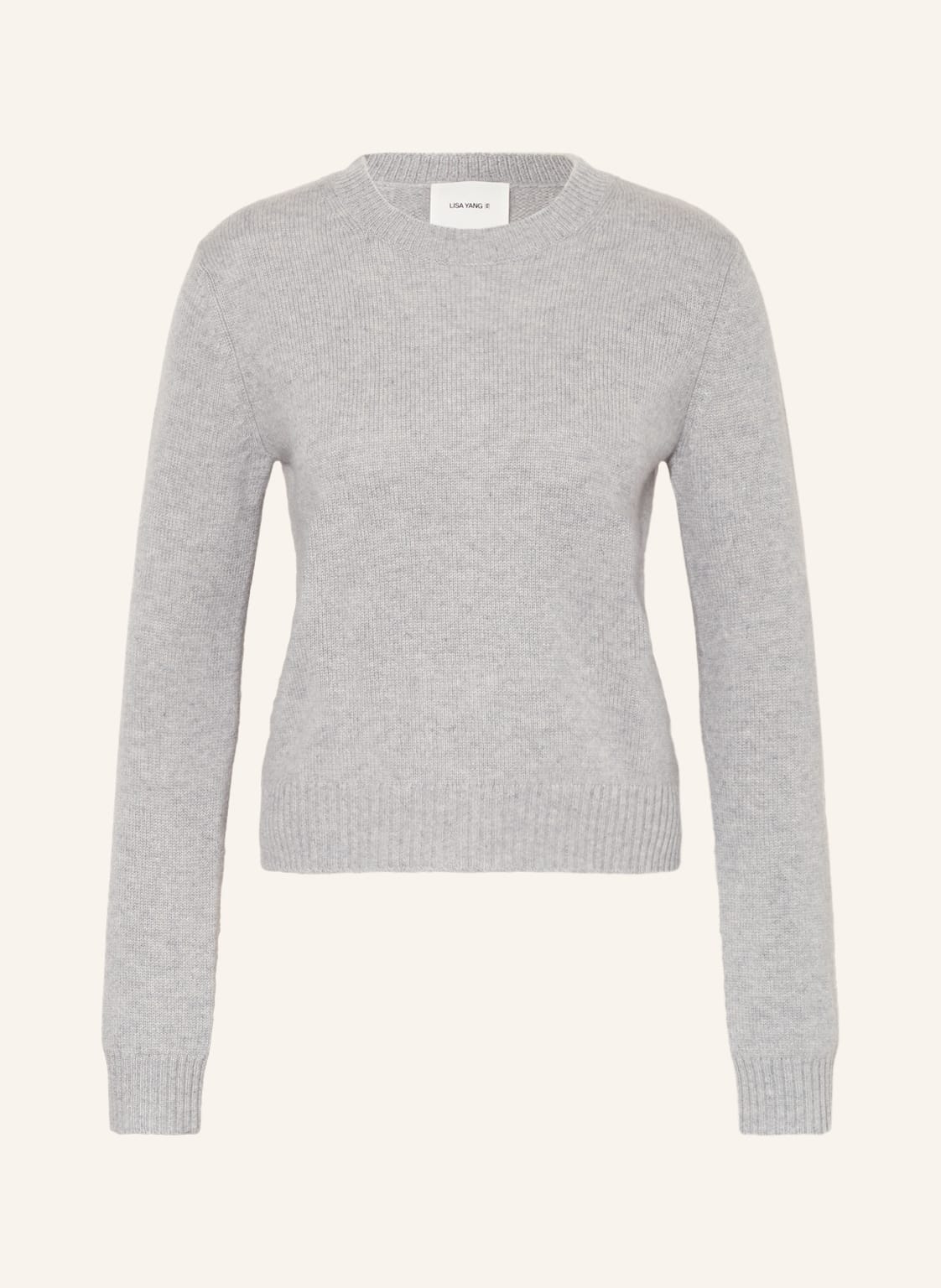 Lisa Yang Cashmere-Pullover Mable grau von LISA YANG