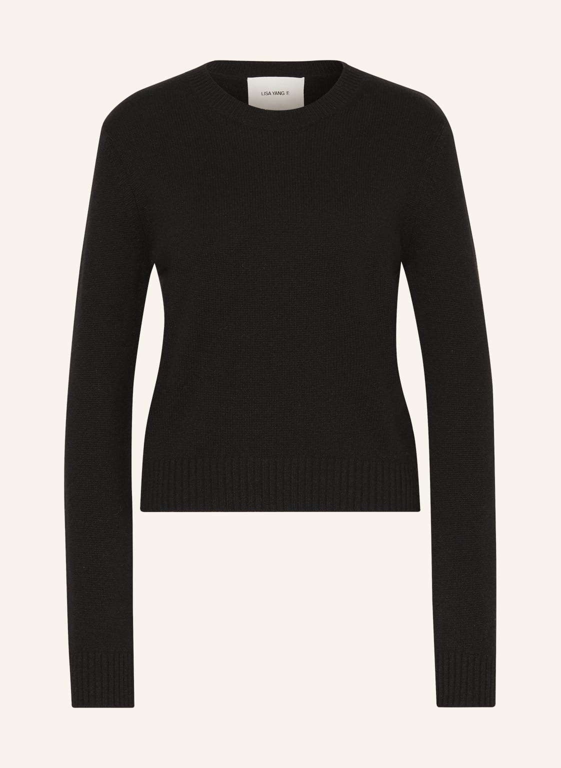 Lisa Yang Cashmere-Pullover Mable schwarz von LISA YANG