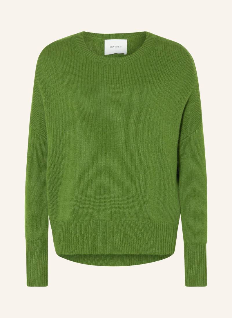 Lisa Yang Cashmere-Pullover Mila gruen von LISA YANG