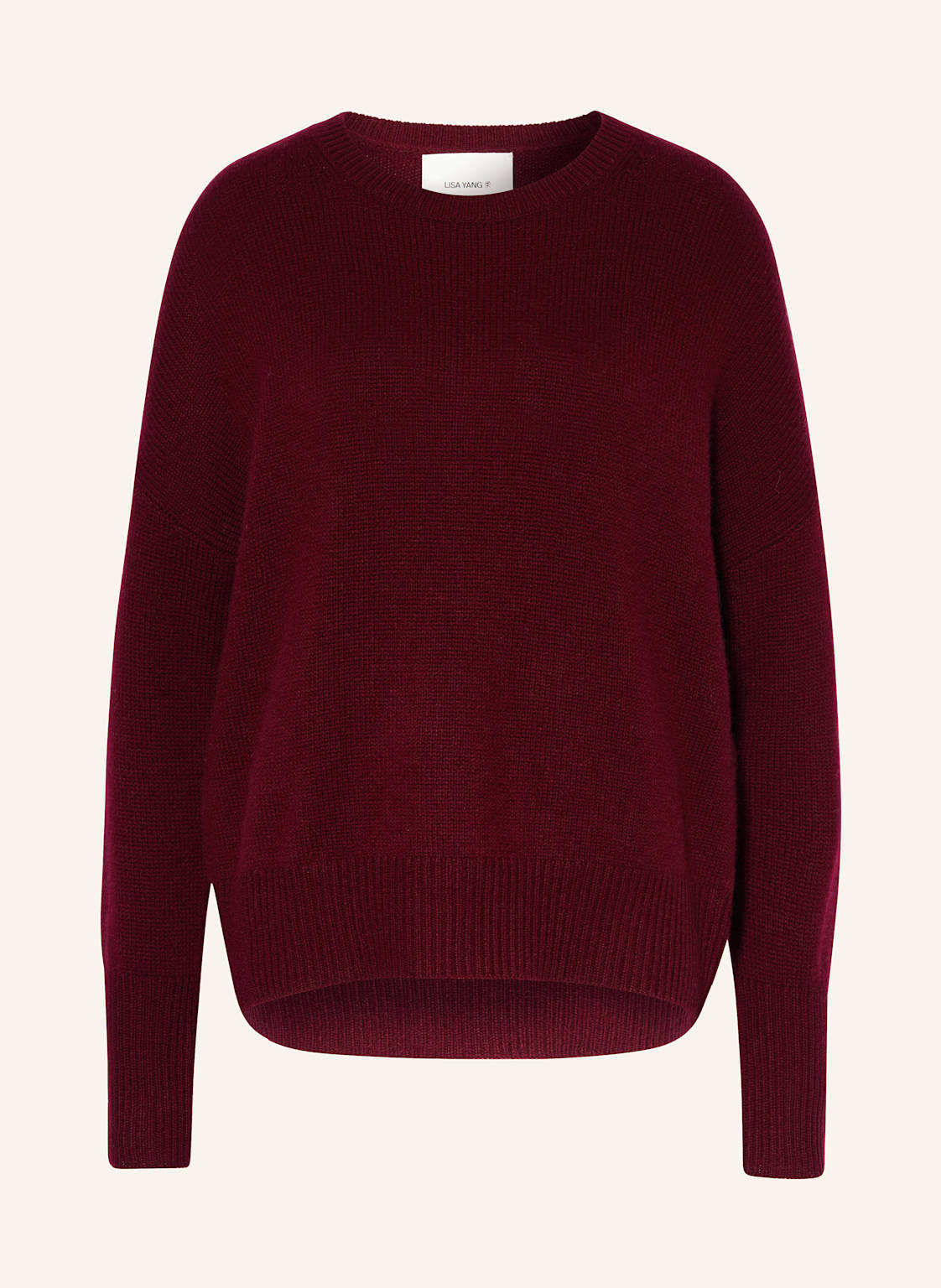 Lisa Yang Cashmere-Pullover Mila rot Lisa Yang Cashmere-Pullover Mila rot von LISA YANG