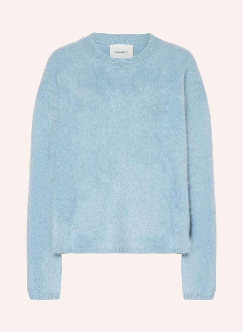 Lisa Yang Cashmere-Pullover blau von LISA YANG