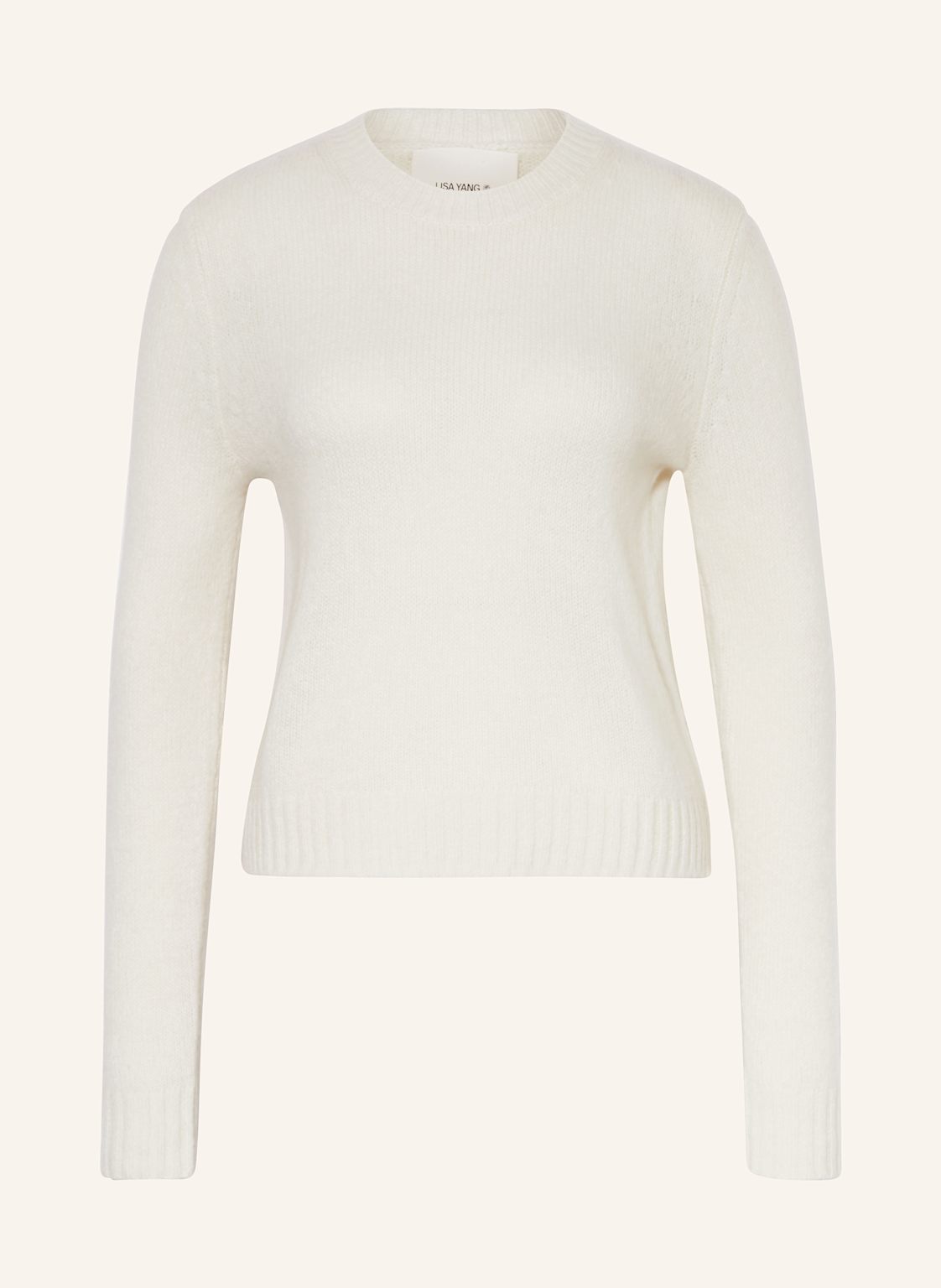 Lisa Yang Cashmere-Pullover weiss Lisa Yang Cashmere-Pullover weiss von LISA YANG