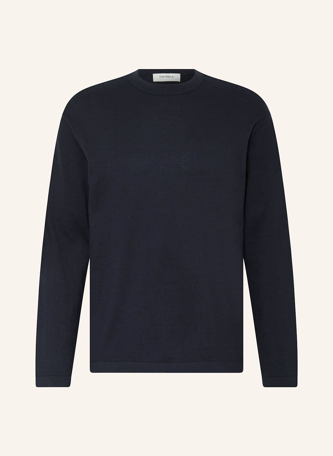 Lisa Yang Pullover Brendan Mit Cashmere blau von LISA YANG