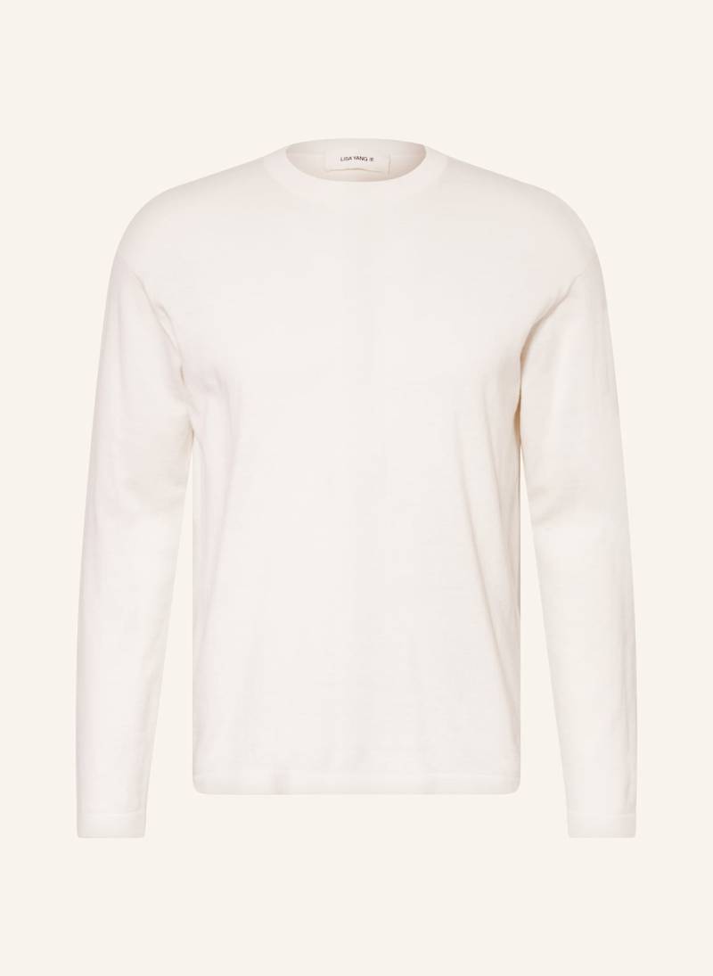 Lisa Yang Pullover Brendan Mit Cashmere weiss von LISA YANG