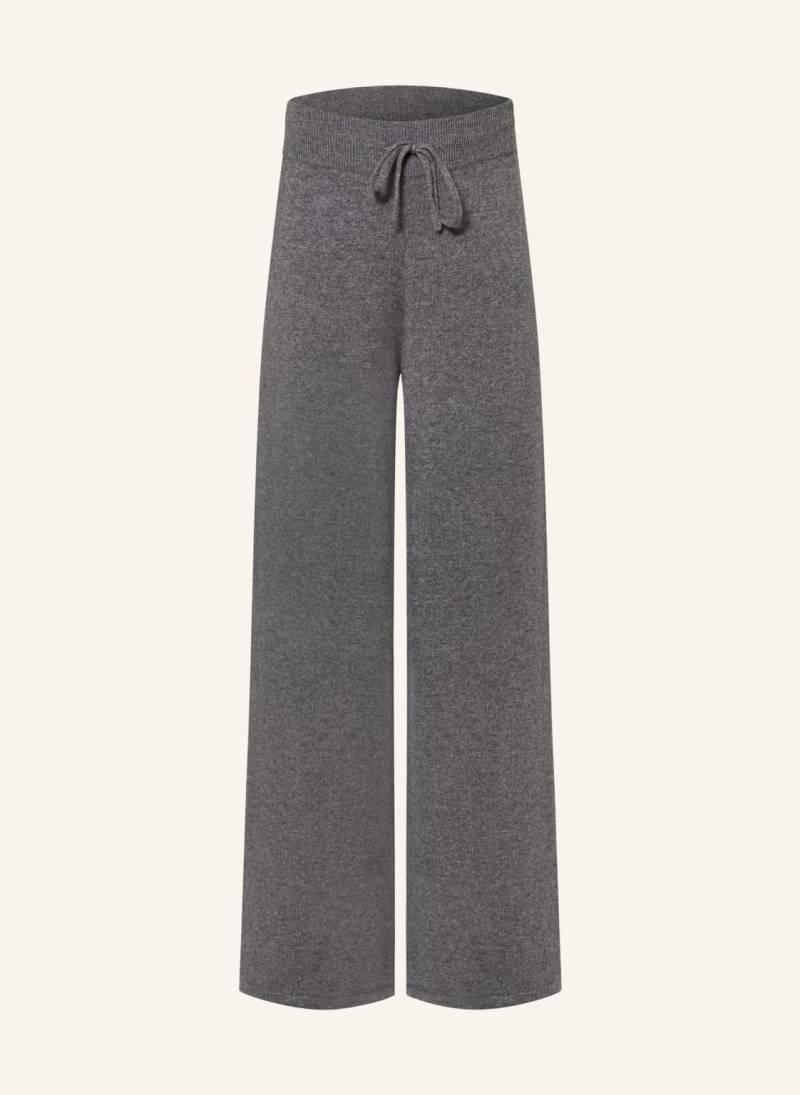 Lisa Yang Strickhose Sofi Im Jogging-Stil Aus Cashmere grau von LISA YANG