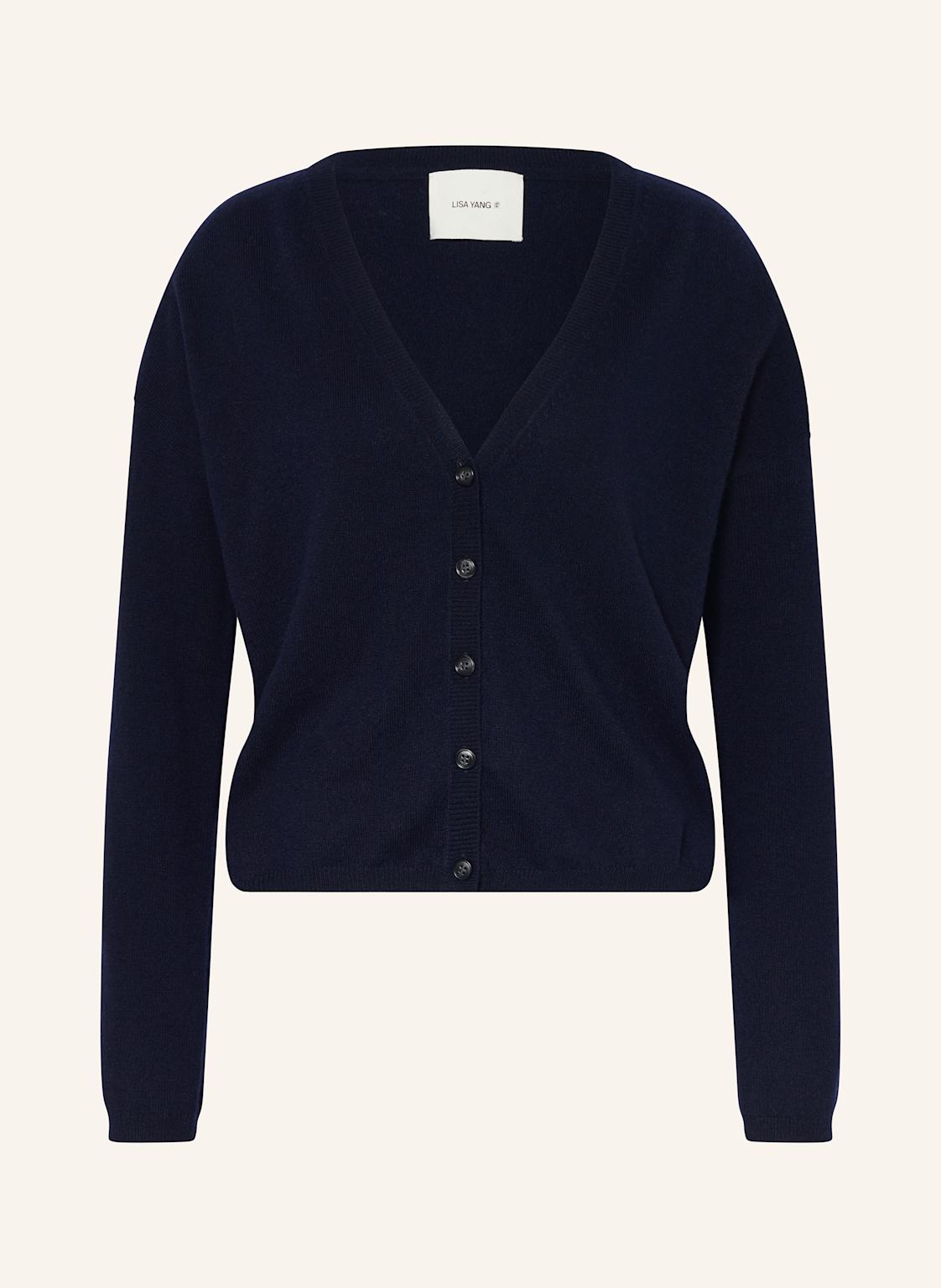 Lisa Yang Strickjacke Abby Aus Cashmere blau Lisa Yang Strickjacke Abby Aus Cashmere blau von LISA YANG