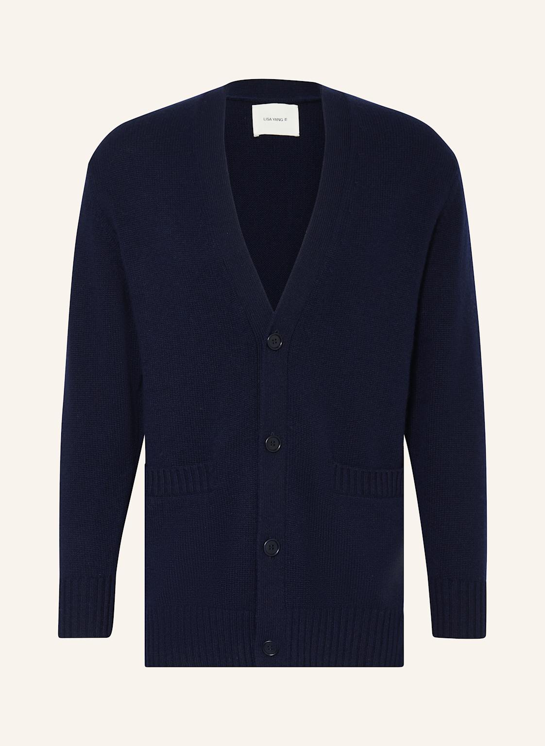 Lisa Yang Strickjacke Wilson Aus Cashmere blau von LISA YANG