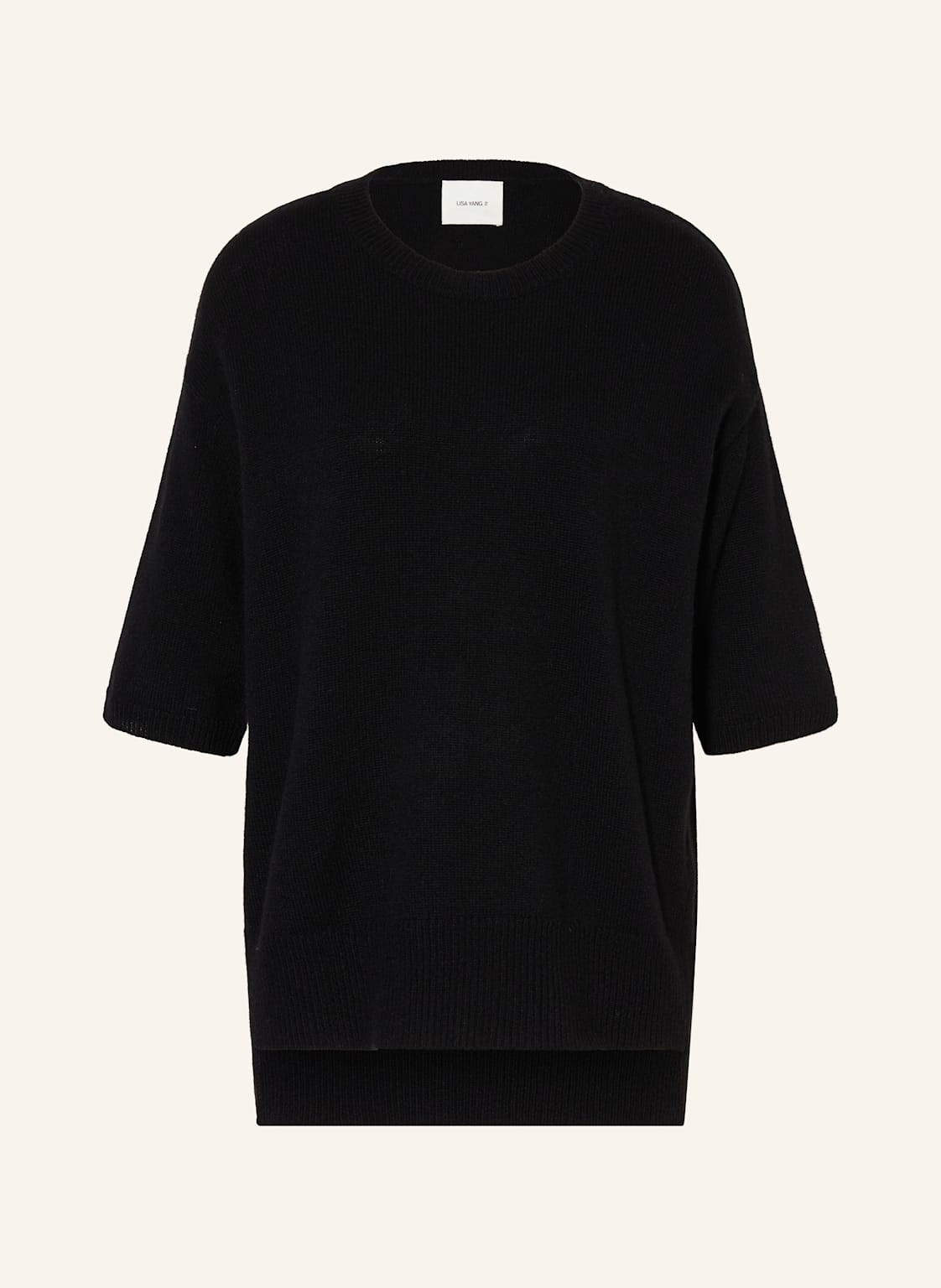 Lisa Yang Strickshirt Aus Cashmere schwarz von LISA YANG