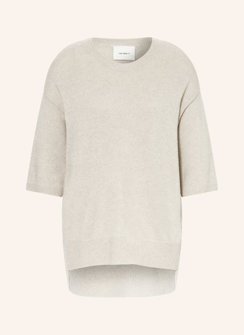 Lisa Yang Strickshirt Aus Cashmere weiss von LISA YANG