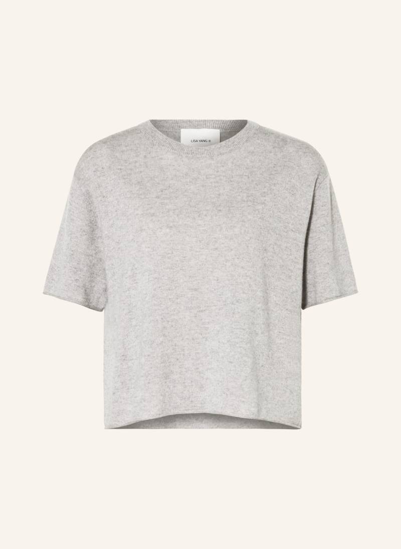 Lisa Yang Strickshirt Cila Aus Cashmere grau von LISA YANG