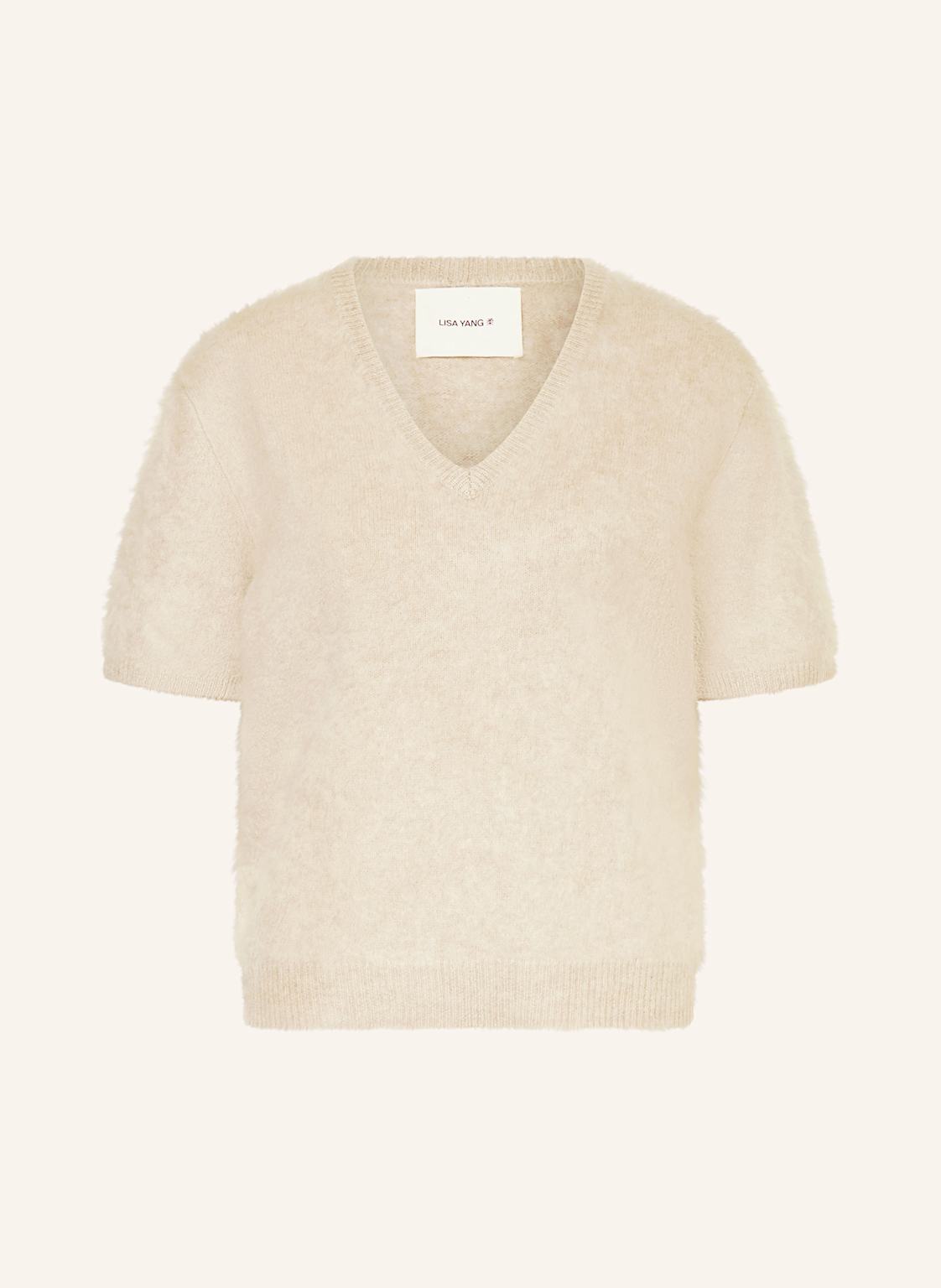 Lisa Yang Strickshirt Lovisa Aus Cashmere weiss von LISA YANG