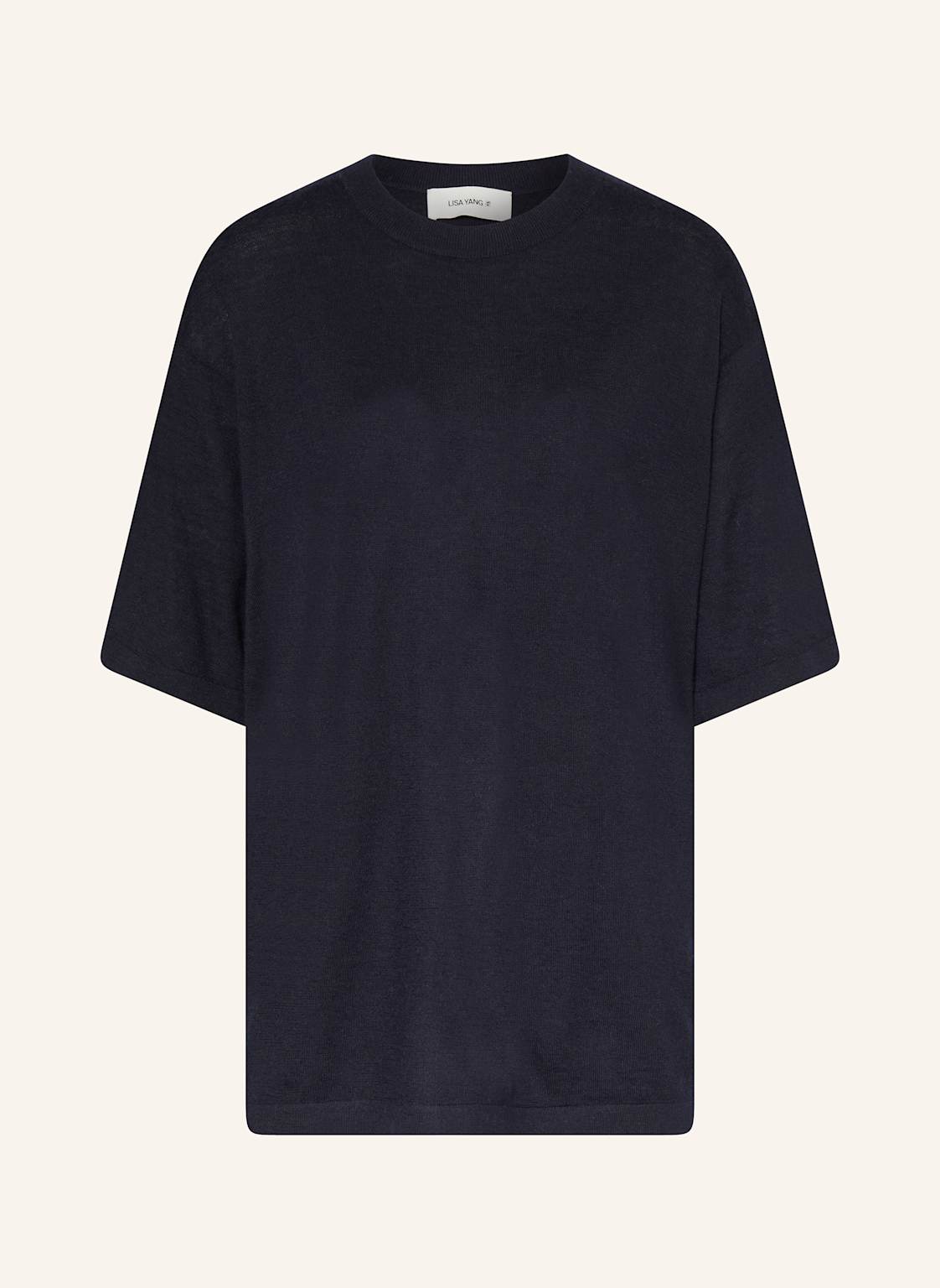Lisa Yang T-Shirt Ancell Aus Cashmere blau Lisa Yang T-Shirt Ancell Aus Cashmere blau von LISA YANG