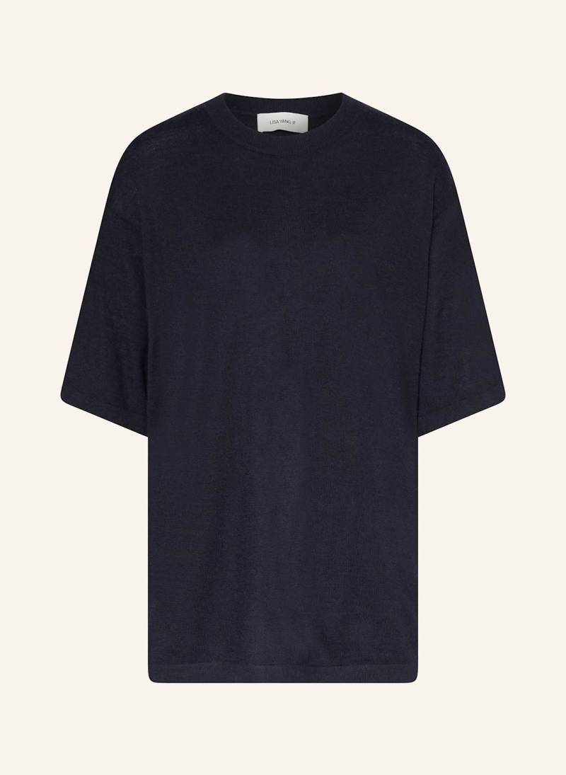 Lisa Yang T-Shirt Ancell Aus Cashmere blau von LISA YANG