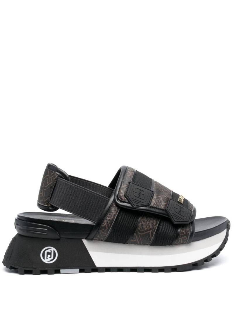 LIU JO 60mm strap chunky sandals - Black von LIU JO