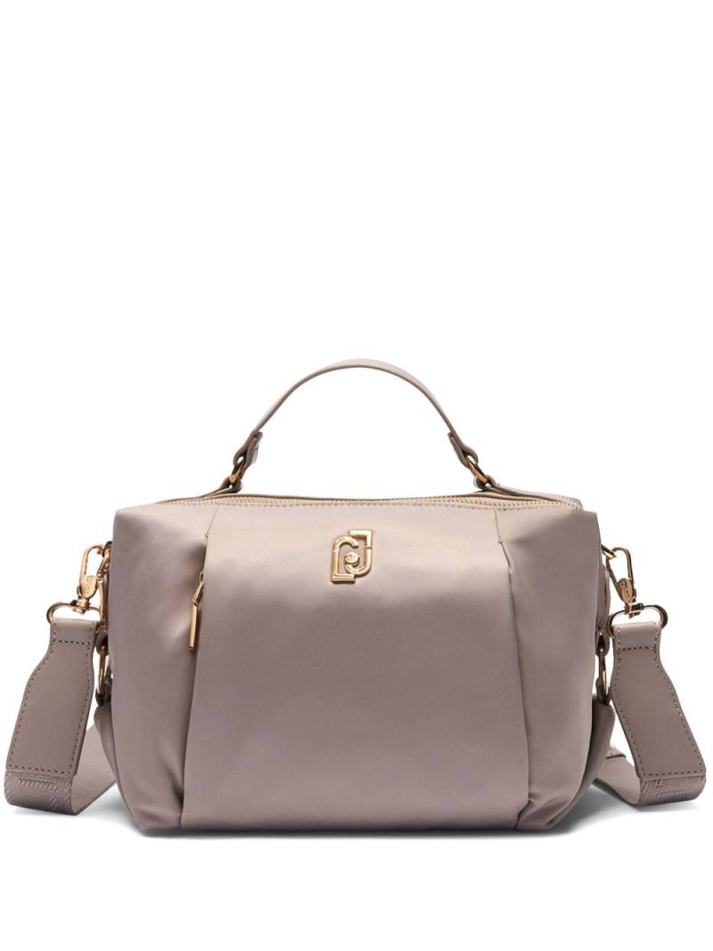 LIU JO logo-plaque shoulder bag - Neutrals von LIU JO