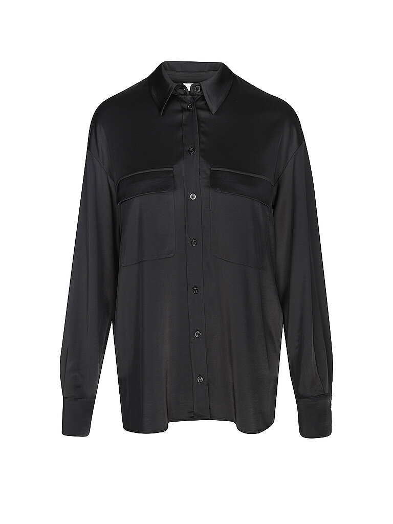 LIU JO Bluse CAMICIA VISCOSA schwarz | S LIU JO Bluse CAMICIA VISCOSA schwarz | S von LIU JO
