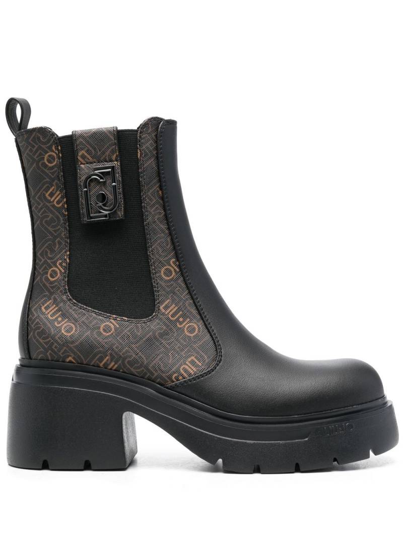 LIU JO Carrie 70mm ankle boots - Black von LIU JO