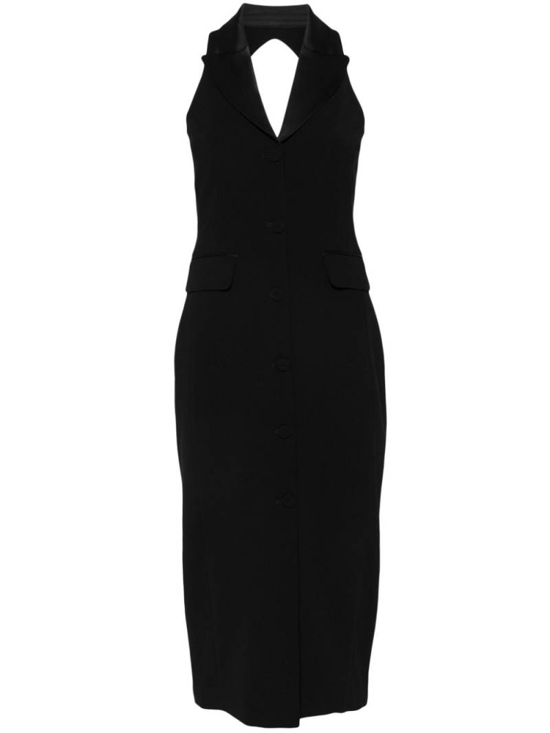 LIU JO Envers midi dress - Black von LIU JO