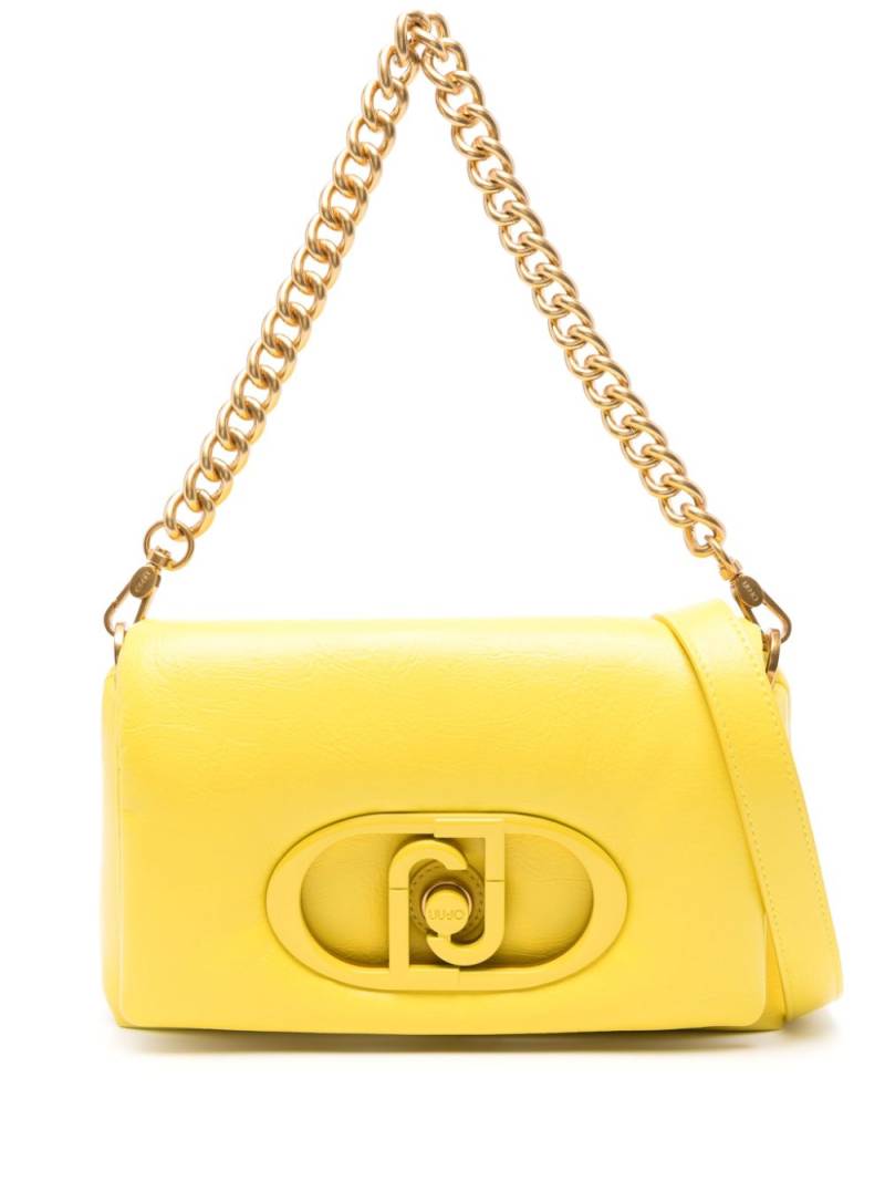 LIU JO Glossy LaPuffy shoulder bag - Yellow von LIU JO