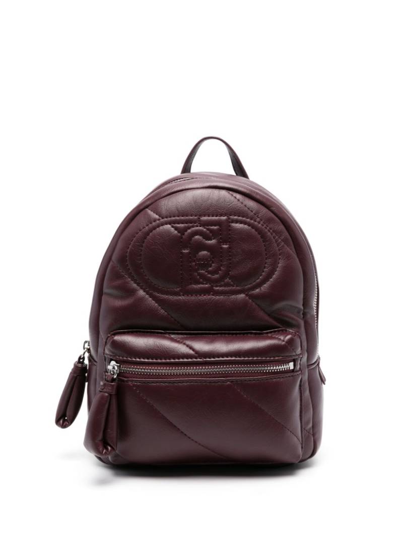 LIU JO Glossy backpack - Purple von LIU JO