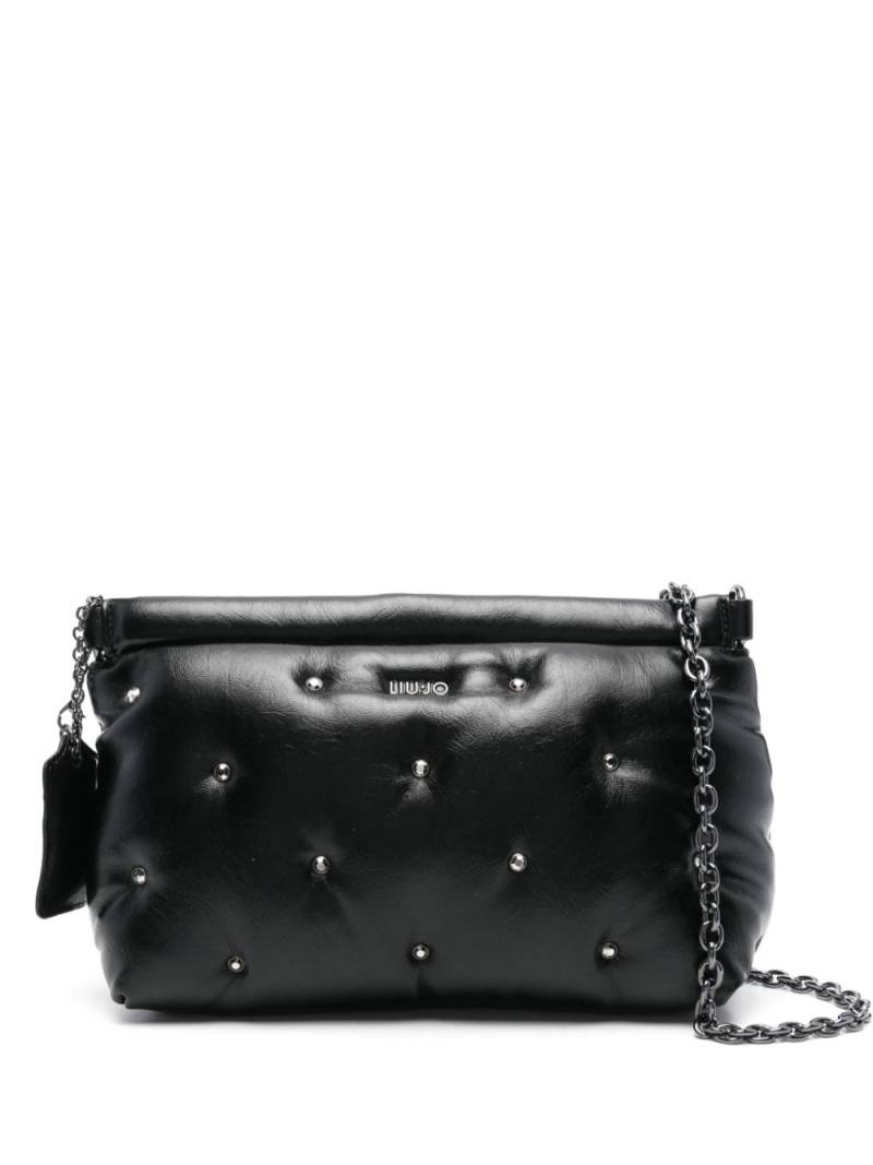 LIU JO Glossy cross body bag - Black von LIU JO