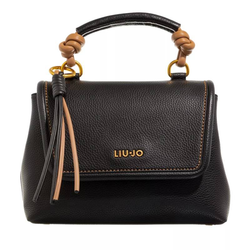 LIU JO Henkeltasche - Ecs S Top Handle - Gr. unisize - in Schwarz - für Damen von LIU JO