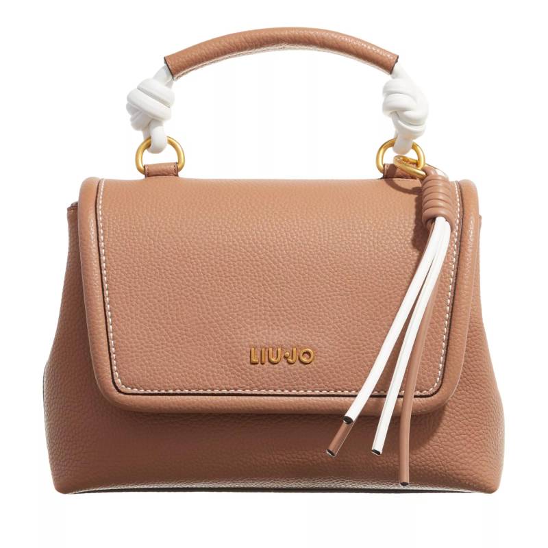 LIU JO Henkeltasche - Ecs S Top Handle - Gr. unisize - in Taupe - für Damen von LIU JO