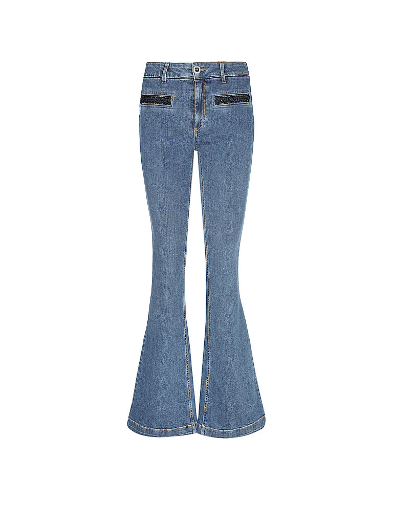 LIU JO Jeans Boot Cut UP BEAT BRAID  blau | 28 von LIU JO