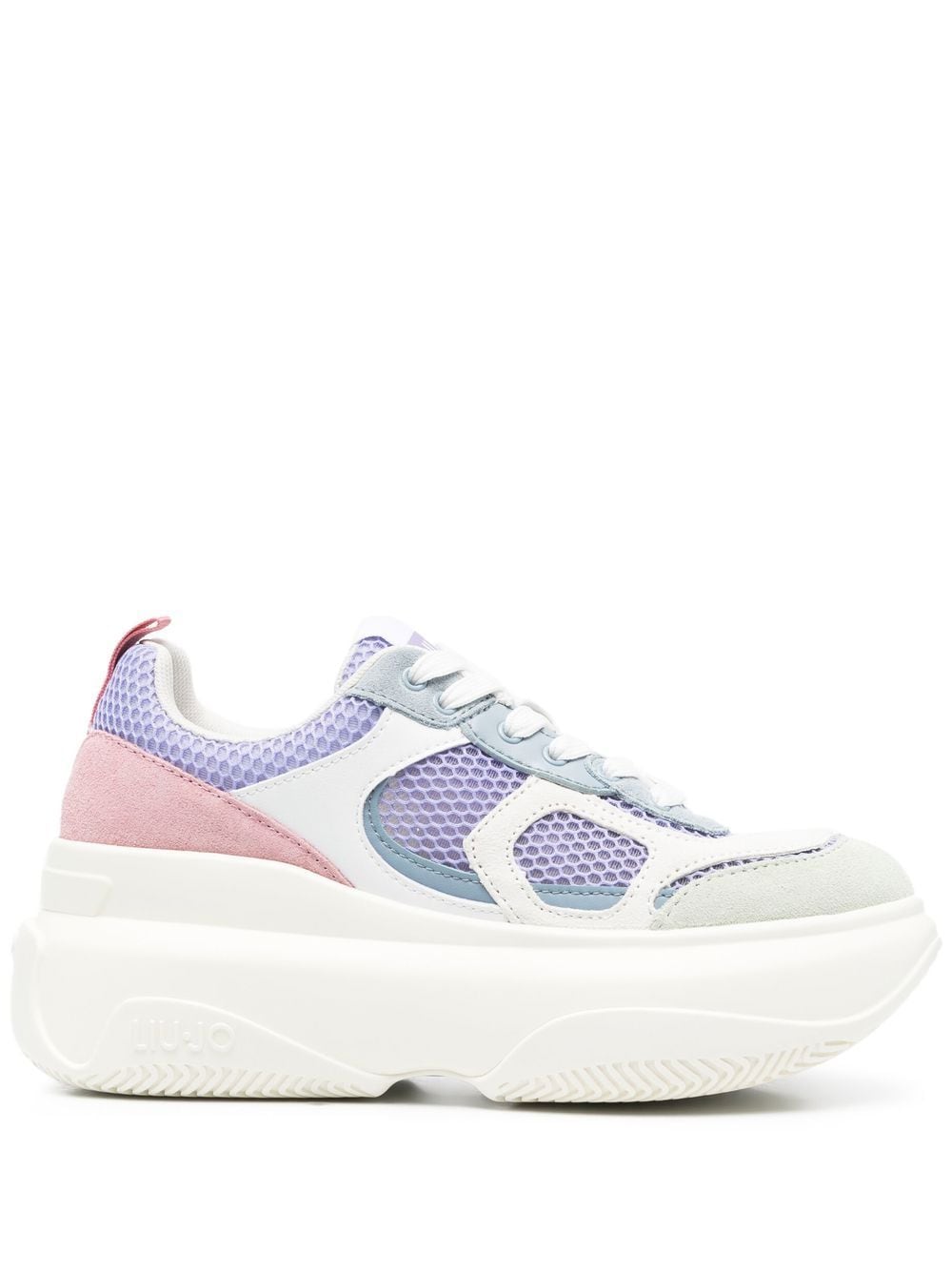 LIU JO June colour-block platform sneakers - Purple von LIU JO