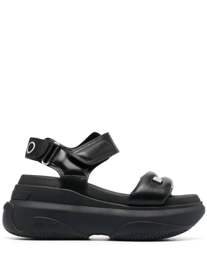 LIU JO June open-toe sandals - Black von LIU JO