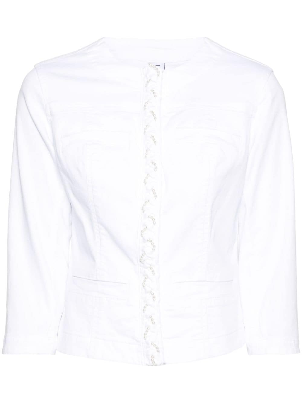 LIU JO Kate denim jacket - White von LIU JO