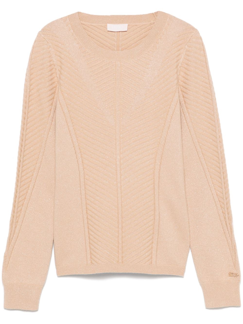 LIU JO Lurex® sweater - Neutrals von LIU JO