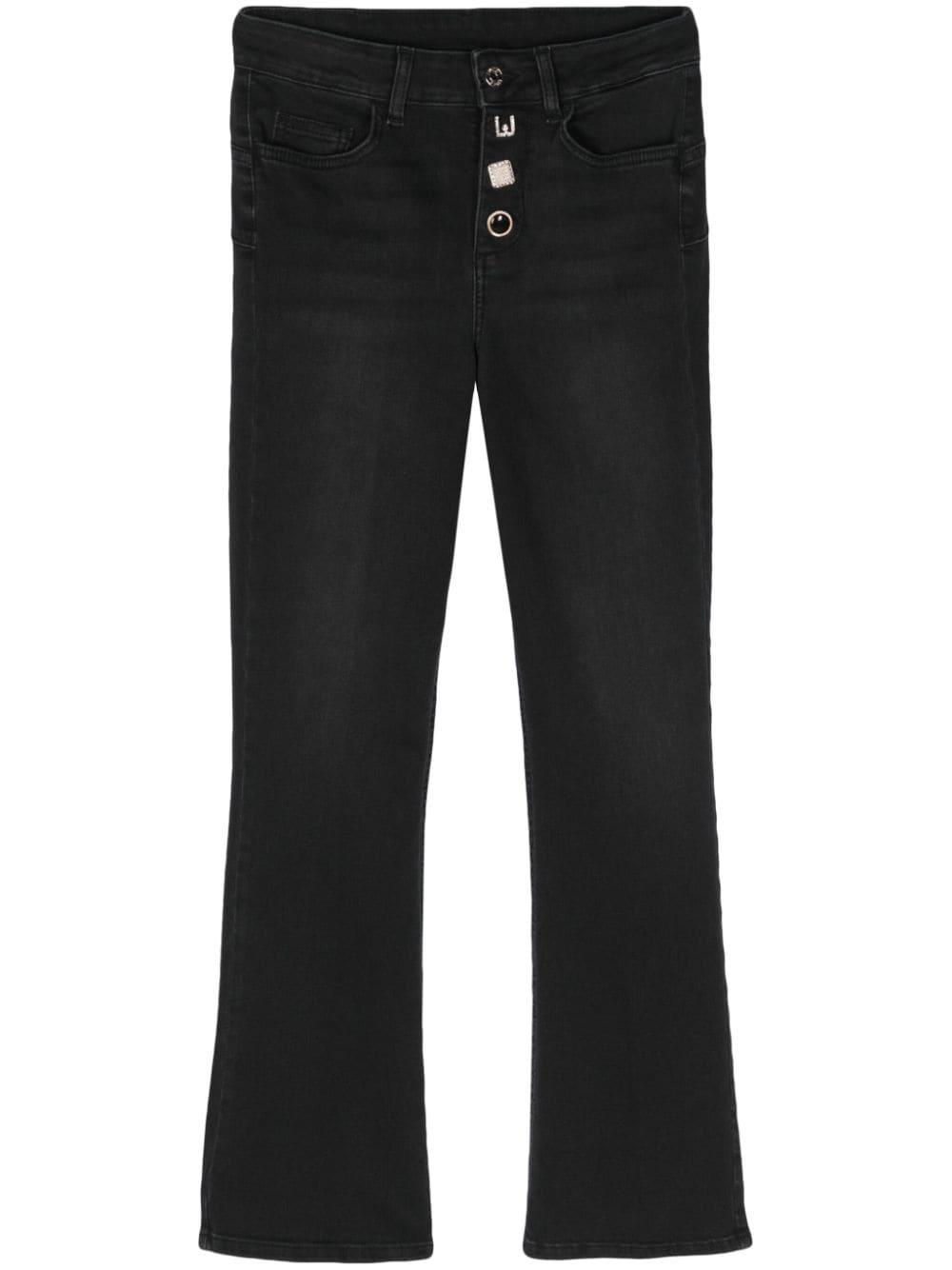 LIU JO Princess high-rise bootcut jeans - Black von LIU JO
