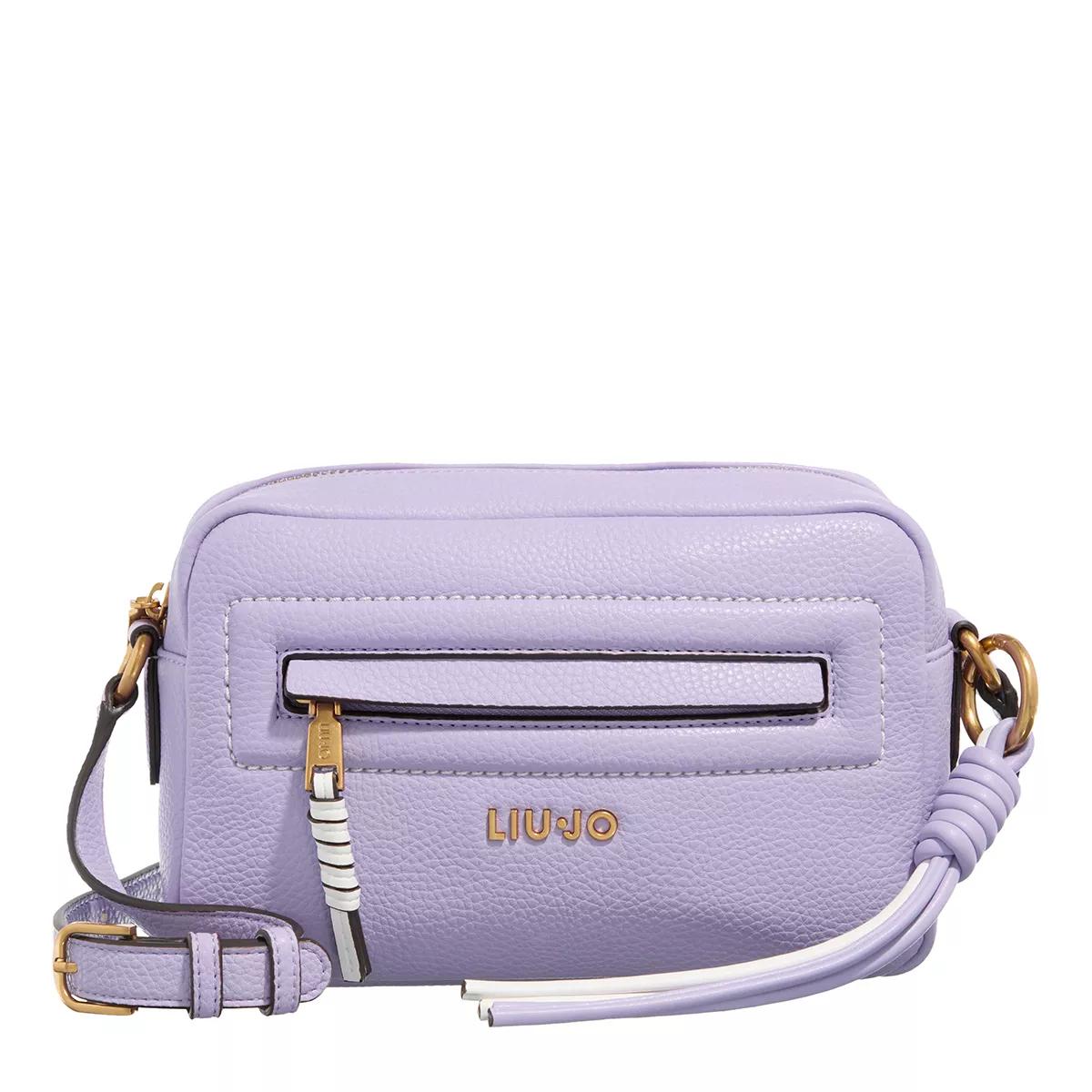 LIU JO Schultertasche - Ecs M Camera Case - Gr. unisize - in Lila - für Damen von LIU JO