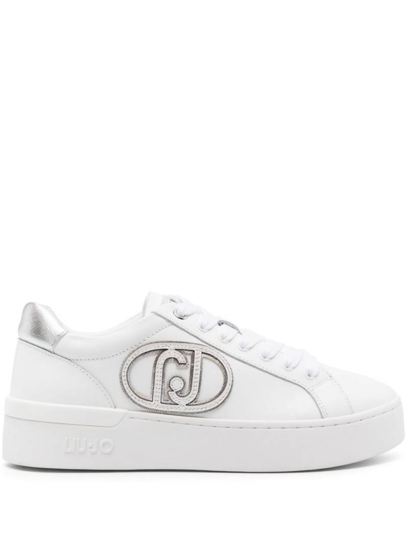 LIU JO Silvia leather sneakers - White von LIU JO