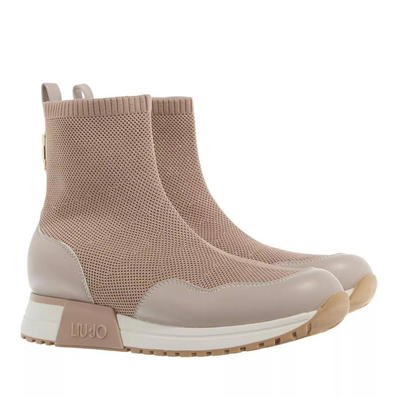 LIU JO Sneaker - Johanna 03 Mid Sneaker Lurex Spreading - Gr. 39 (EU) - in Beige - für Damen von LIU JO