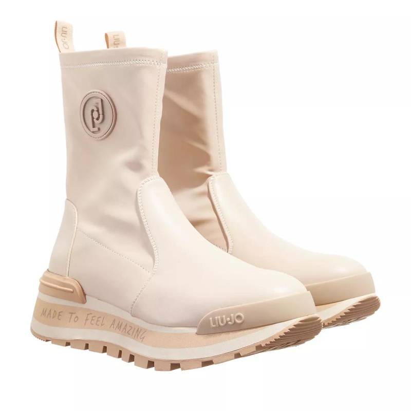 LIU JO Sneakers - Amazing 22 Mid Sneaker Stretch Spreading - Gr. 39 (EU) - in Beige - für Damen von LIU JO